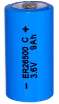 Batteria litio cloruro di tionile ER26500