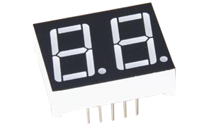 2 digit 7 segment LED display