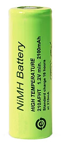 Cylindrical nickel metal hydride battery