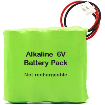 Pacco batterie alcaline